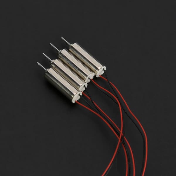 4 stk. DC 4,5V 31440RPM Coreless Motor 4x12mm Mikromotor til RC Helikopter Legetøj