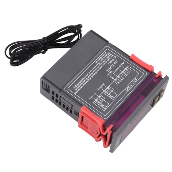 Stc 1000 termostatkontakt elektronisk digitalt display mikrocomputer temperaturregulator kontakt akvarium udklækningstermostat 110V‑220V