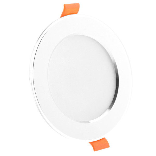 LED 7W Sensor Takmonterad Panel Lampa Människokroppsrörelsesensor Lampa AC85-265V