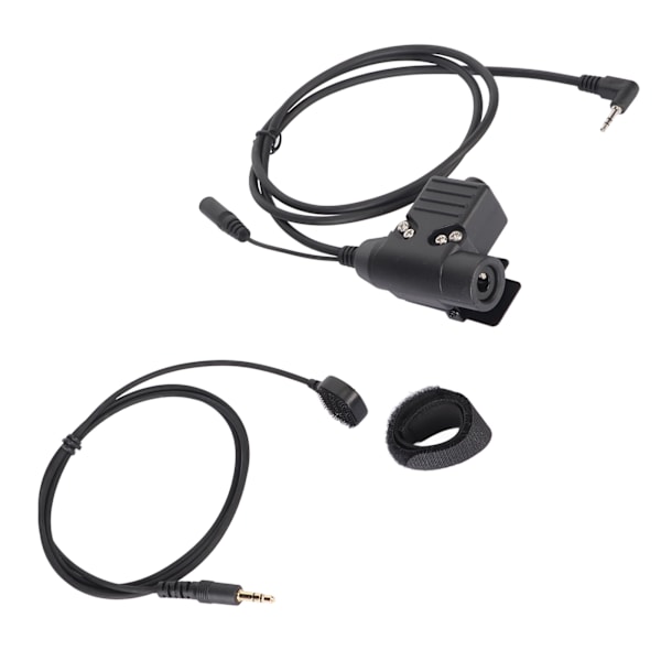 U94 PTT Adapter Walkie Talkie kuulokemikrofonin liitinkaapelin vaihto Motorola T6200 6200C