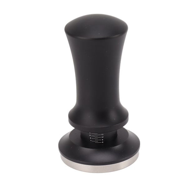 Kaffe Tamper Aluminiumlegering Rustfrit Stål Konstant Tryk Fjeder Pulver Tampeværktøj med Præcis Skala 51mm/2in