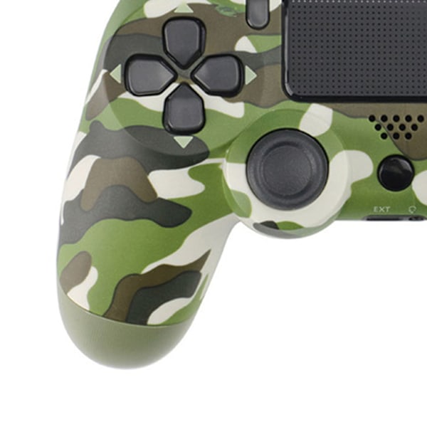 Trådløs Bluetooth-controller Stabil dobbeltlags krystalnøgler Forureningsfri spilcontroller til PS4 Indbygget batteri