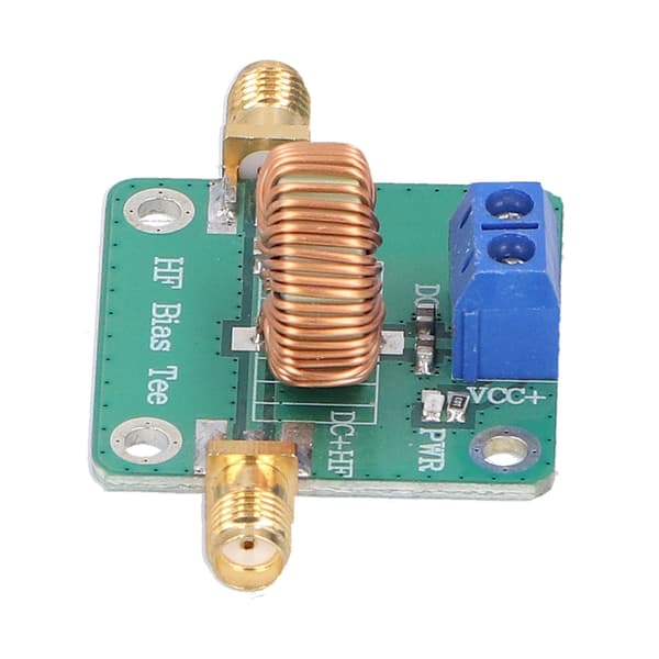 DC Bias Tee-modul RF mikrobølgeblokk signal elektronisk komponent 0,2‑180MHz 30V