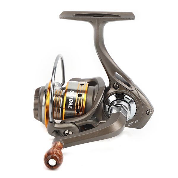 Bærbar alle metal holdbare 13+1BB lejer mini spinning hjul fiskeline hjul tilbehør (Mini 150)