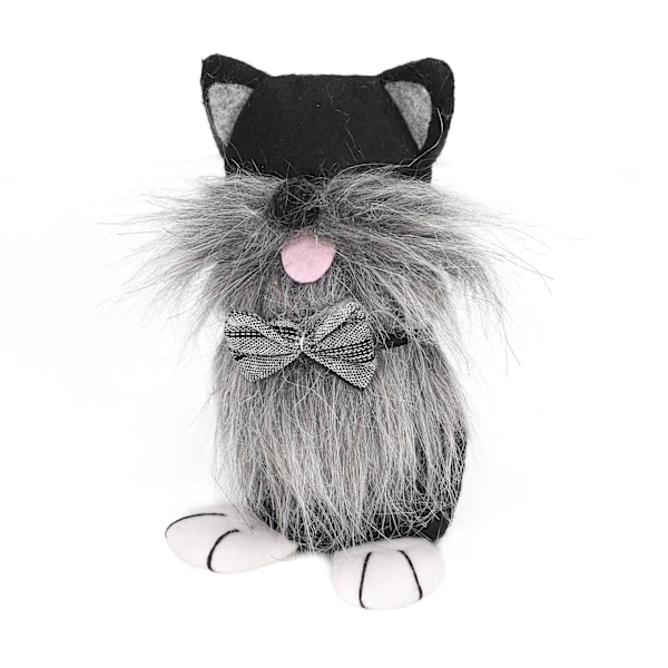 Påskfaceless Gnome Dolls Söta Jul Dwarf Figurer Leksaker Semesterprydnader för HeminredningSvart
