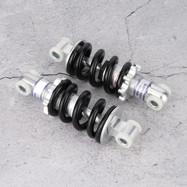 2 stk. 125 mm 750 LBS bageste støddæmper passer til ATV Go Kart Scooter 49cc