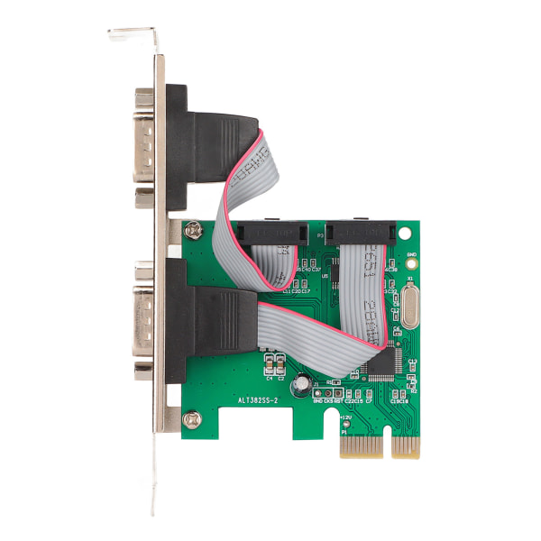 Pcie udvidelseskort PCIE seriel kort Computer Desktop COM-port PCIE til RS232 interface Dobbelt seriel port udvidelseskort