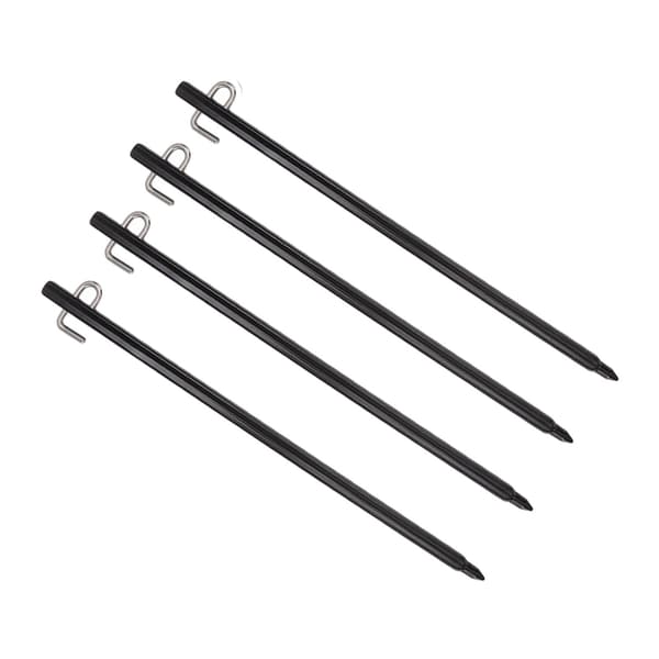 4 stk teltplugger campingplugger aluminiumslegering høyfast piggsett for utendørs bruk