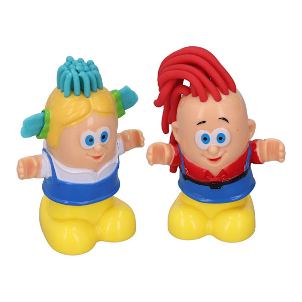 Børnefrisør Ler Legetøj Modellering Ler Farve Mud Dough Baby Pretend Barber Rolle Spil Pædagogisk Legetøj