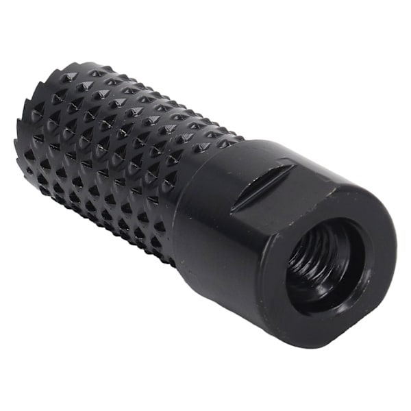 M10 roterande raspfilbit svart polerad finish träskärning hålborrbit för vinkelslip 20mm/0,8in