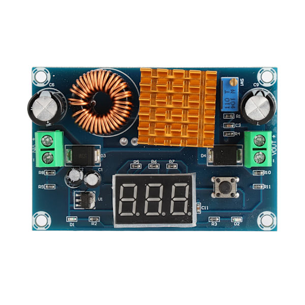 DCDC Digital Boost Modul Høj Effekt Step-up Konverterkort 4-35V til 5-45V 5A