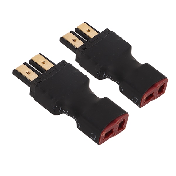 2 st T-honadapter T till hankontakt Adapter RC Honadapter till Hanadapter för RC Bilmodell Flygplansmodell Fartygsmodell