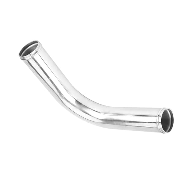 Turbo Universal 90 graders armbåge intercooler aluminiumrör med 2 silikonslangar 4 klämmor (70 mm)