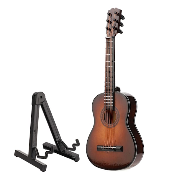 Miniatyyrikitaramalli, hieno bassopuusta valmistettu minielectrokitaran koti-instrumenttikoristeluun, 7,9 tuumaa
