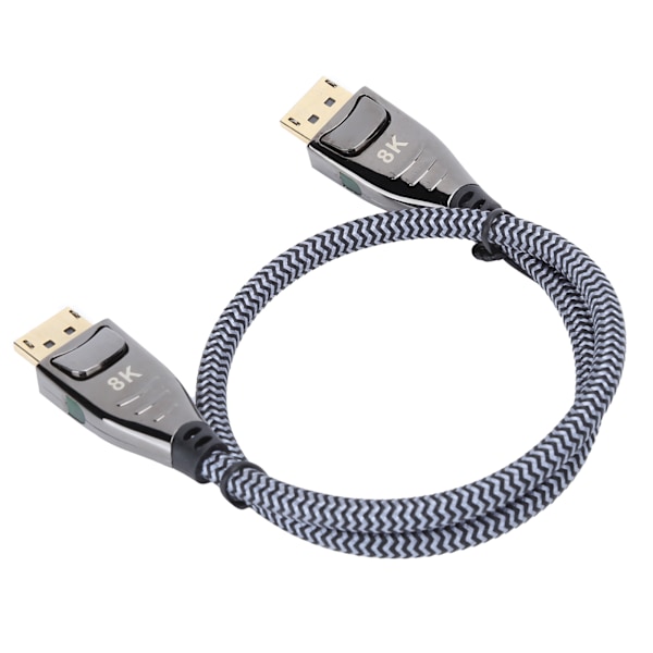 A0301 DP1.4 Versjon 8K ved 60Hz Kabel Høydefinisjonsadapterkabel med lys for PC-datamaskin DP‑8K‑0,5 meter