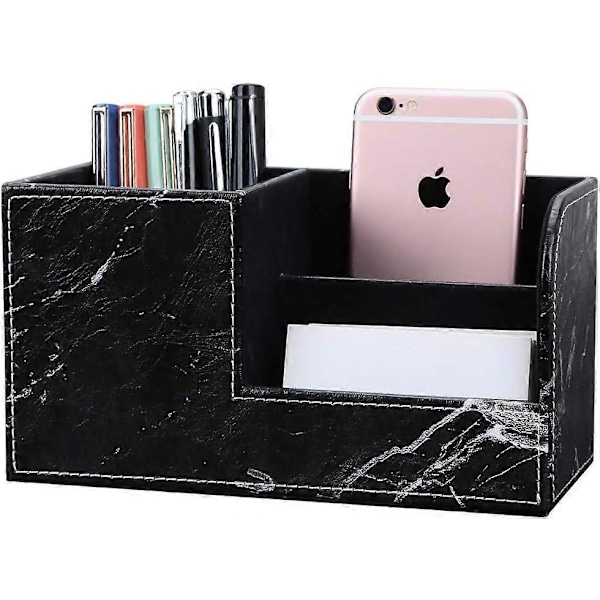 Pencilholder (Sort marmor)