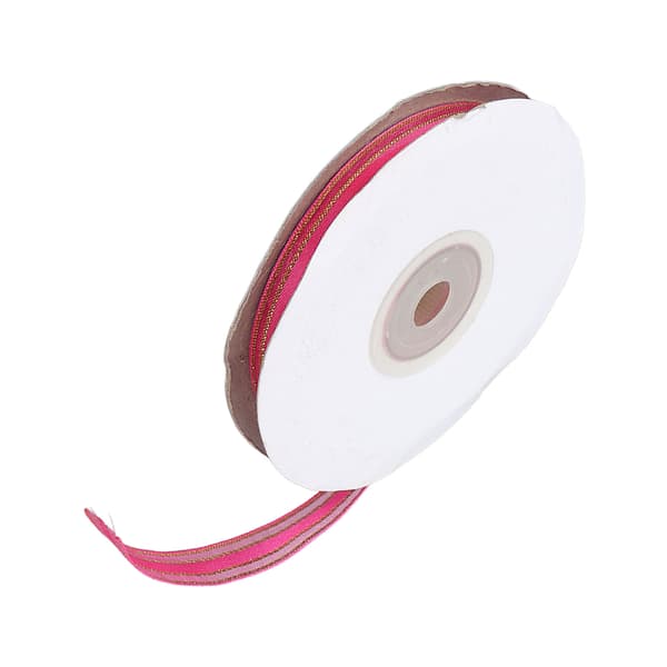 Polyester Chiffon Bånd Bryllup Satin Bånd Hår Tilbehør til Dekoration Buket Guirlande 0.4in28#