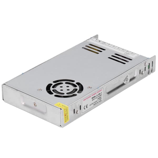 LED-bryter strømforsyning vanntett adapter ultratynn belysningstransformator 400W AC170-250V