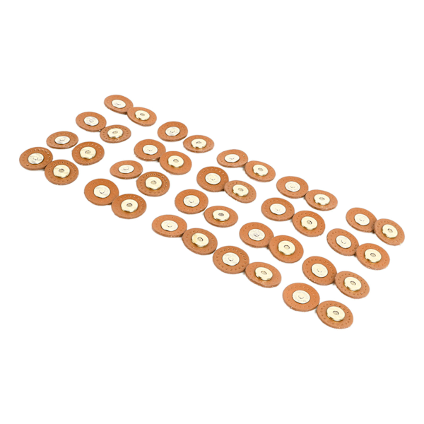 20 set läder magnetiska tryckknappar flersidiga magnetiska väska fästelement spänne för sömnad DIY hantverk plånböcker väskor kläder Claybank
