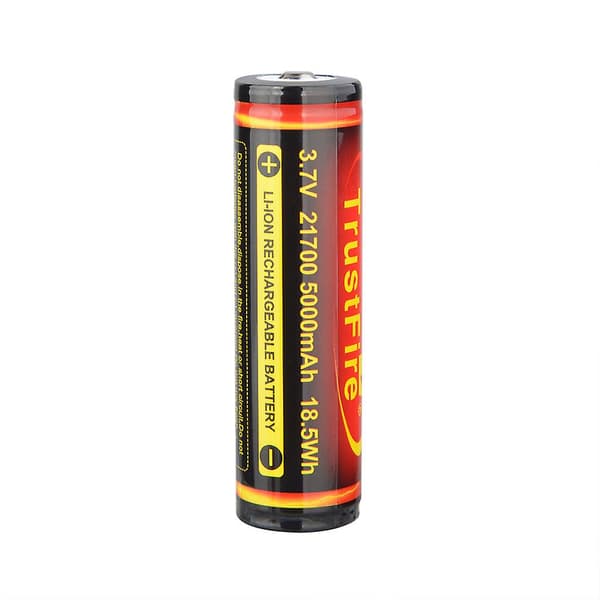 21700 5000mah Li-ion 3.7v Rechargeable Battery For Led Flashlight Torch