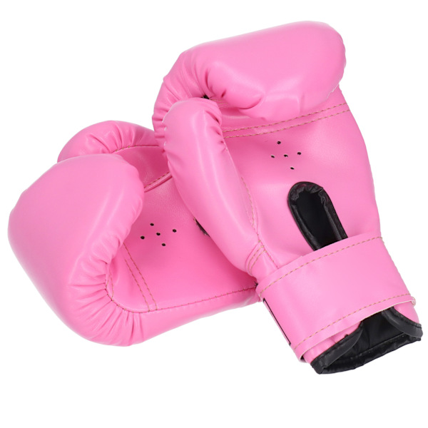 2 stk. Børneboksehandsker Træning Kamp Sparring Punching Kickboxing Handsker Fuchsia