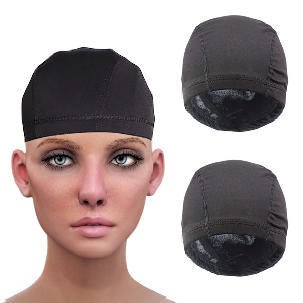 5 stk Dome Stretchable Wigs Hat Dome Style Wig Hat for Men Women