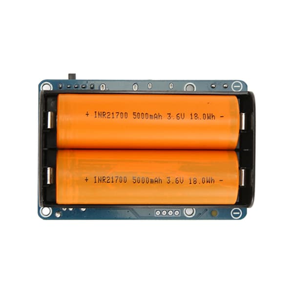 Strömförsörjning UPS-modul 5V utgång Micro USB 21700/5000mAh I2C kontrollgränssnitt UPS-modul för RasPi moderkort