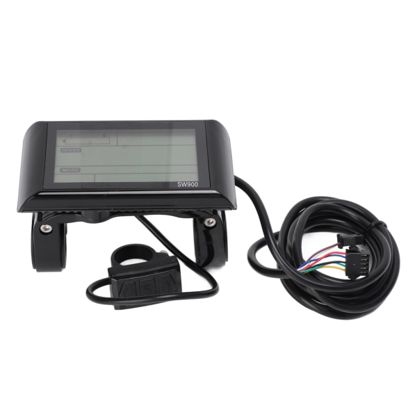 Elektrisk cykel SW900-display med 36V 48V-uttag Hållbar elektrisk cykel LCD-display