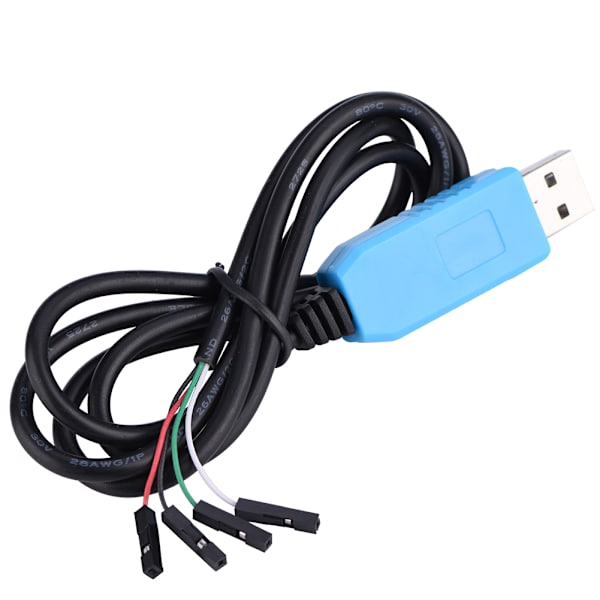 PL2303TA USB-TTL-sarjakaapelikäyttäjä RS232-moduulimuunnin Win XP/VISTA/7/8/8.1 1 kpl