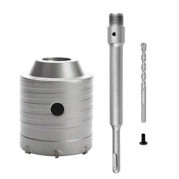 SDS Plus Hammarborr Vägg Hålsåg Borr Set Skärverktyg, 60mm