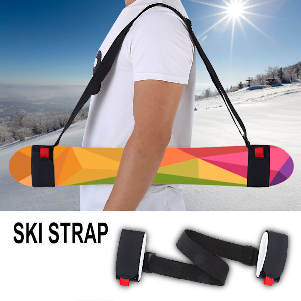 Skid snowboard axelhållare Nylon Snowboardtillbehör