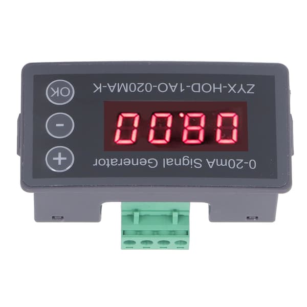 Strömgenerator 0-20mA 1-kanals digital display signalgenerator för testning