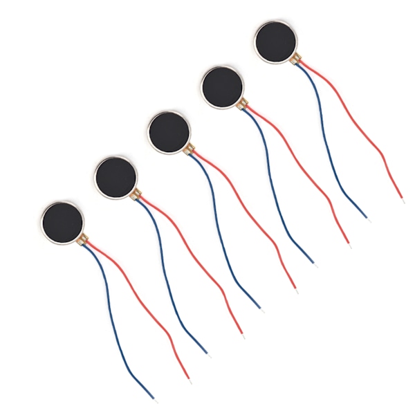 Mini Vibrationsmotor Liten Storlek Lätt Låg Brus Platt Knapp Typ Mikro Motor 3V