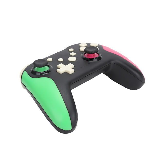 Trådløs 6-akset Gamepad Bluetooth Game Controller Dobbelt Vibrationsjoystick til SWITCH