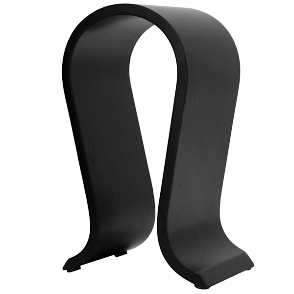 Hodesettstativ Innovativ Trehodetelefonbrakett Hodetelefonholder Stativ Organizer Svart