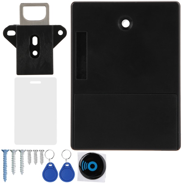 Akun RFID-kaapin vetolaatikko DIY digitaalinen lukko ilman reikää (paristo ei sisälly)
