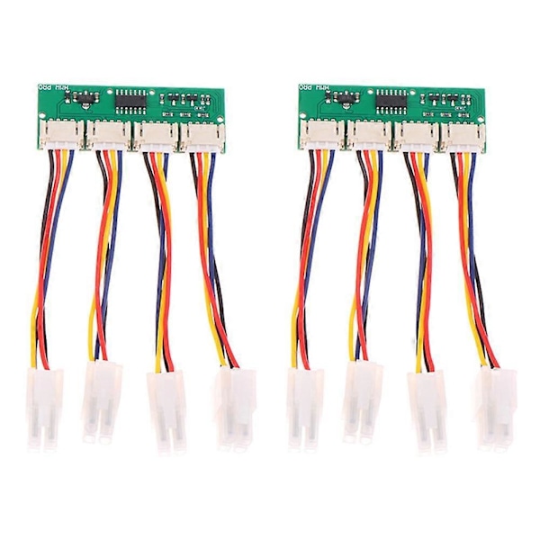 S21 Viftesimulator 12V 4-i-1 Firkantet 4-Pin Viftesimulator