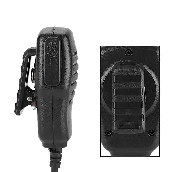 2 PIN K Hrad Håndholdt Walkie Talkie Højttaler Mikrofon Håndmikrofon