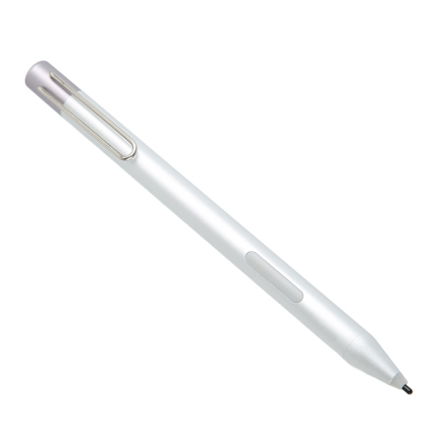 Stylus Pen 4096 Levels Trykfølsomhed Digital Kapacitiv Stylus til Surface Pro 6 5 4 3 Go Book Laptop Studio Silver