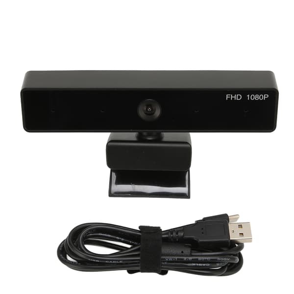 Computer Kamera HD 1080P 96 Graders Vinkel Stereo Lydoptagelse USB Bærbar Webcam til Live Streaming Online Undervisning