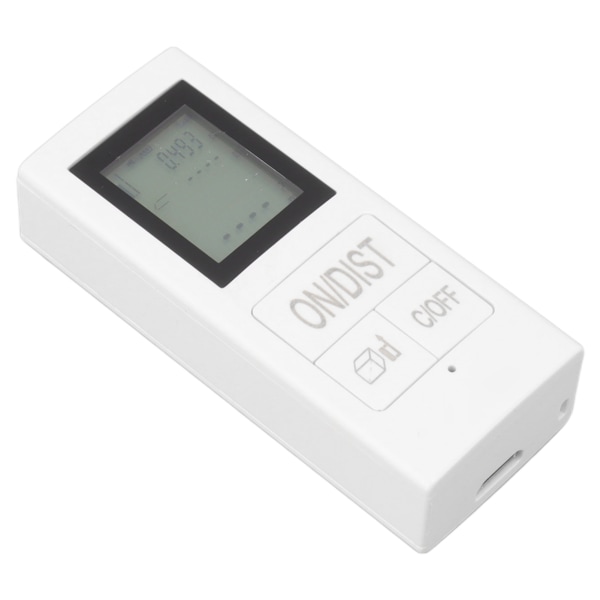 Handhållen infraröd mätare med intelligent optisk kompensationssystem Mini digital mätare för mätning av avstånd, area, volym