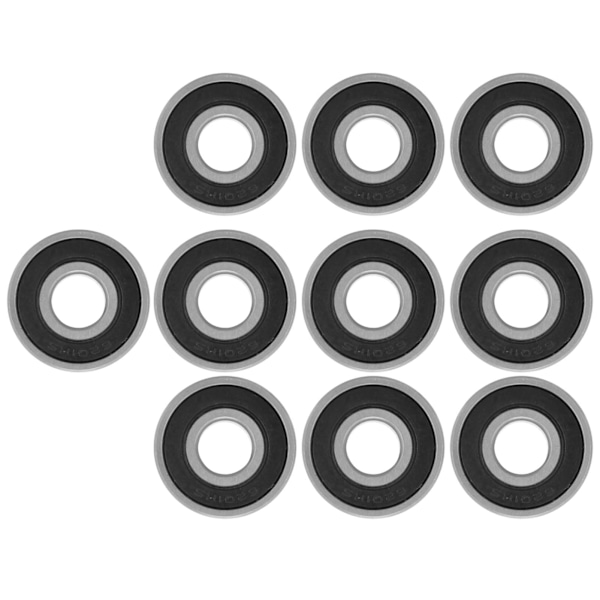 10 stk 6201-RS lager stål dypspor kulelager 12 mm