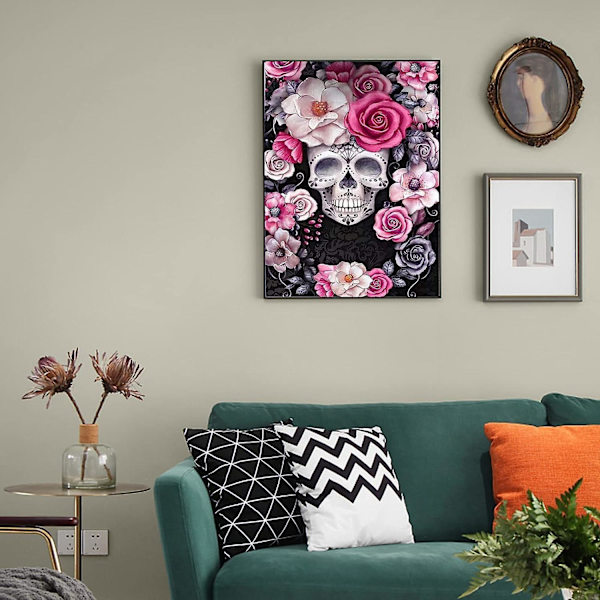 5D Full Drill Diamond Painting Kit DIY Håndverksbroderi Hjem Veggdekor