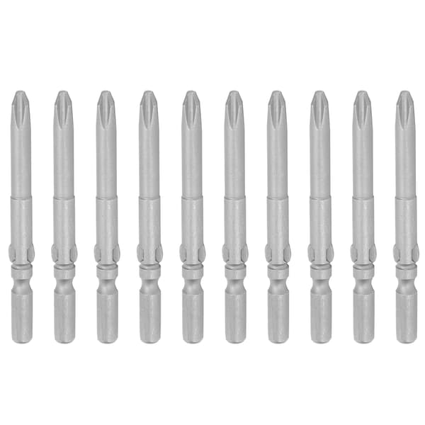 10 stk. 4,5 mm magnetiske skrutrekkerbits med krysshode, elektrisk skrutrekker tilbehør