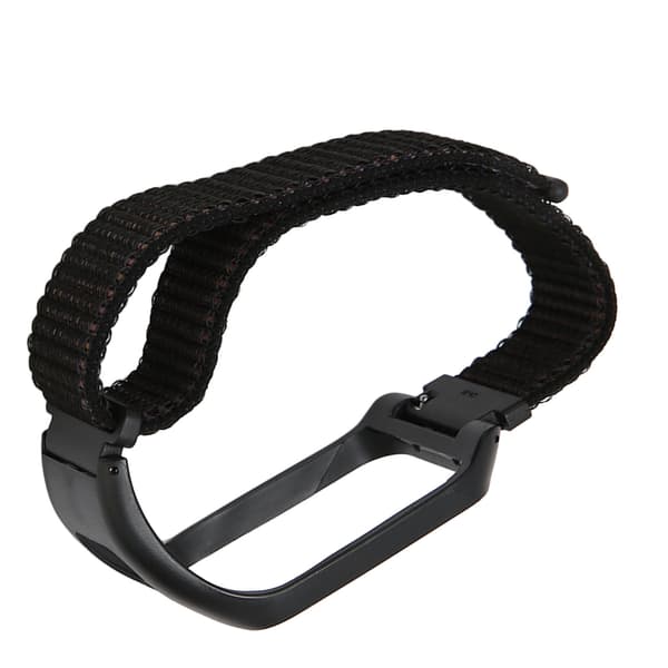 2 i 1 elastisk flettet nylon sportsurrem udskiftning urrem tilbehør til TOMTOM Runner3 mat sort