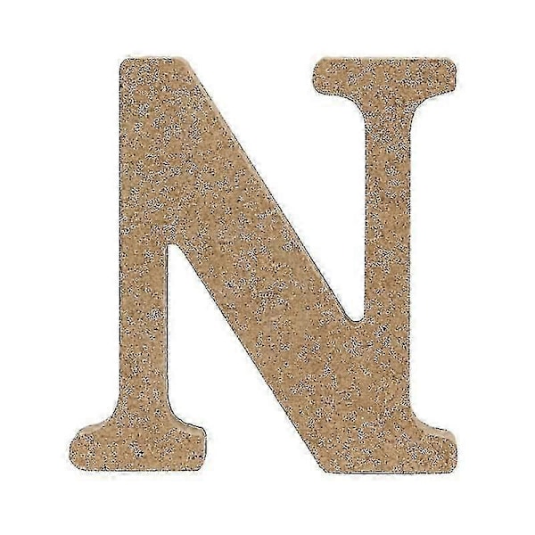 Nydelig Engelsk Bokstavformet Statuedekor Håndlaget Godt Utformet MDF Statuemodell For Hjemmet-zzy N