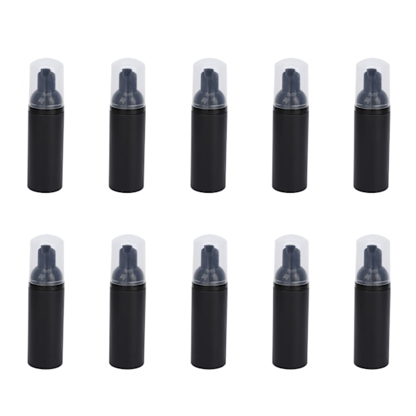 10Pcs 50ml Foaming Bottle Reusable Large Caliber Portable Press Type Travel Foaming Dispenser for Home Travel