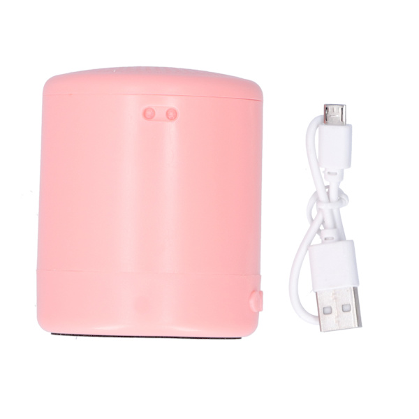 Trådlös Bluetooth-högtalare utomhus bärbar mini Hifi-högtalarlåda USB/minneskort/FMPink