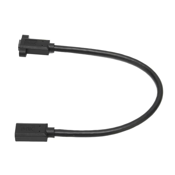Mini DP til Mini DP-adapter Liten bærbar 8K Mini DP til Mini DP testforlengelseskabel for datamaskin med festeskruhull