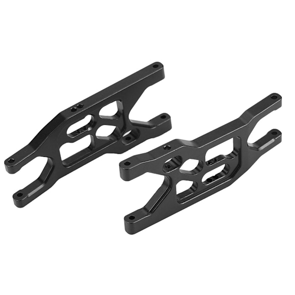 2 st/set Aluminiumlegering Främre Nedre Upphängningsarmar för Axial Rock Racer 90026 (Svart)